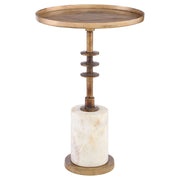 Cyan Design 11661 Jetson Accent Table - Antique Brass