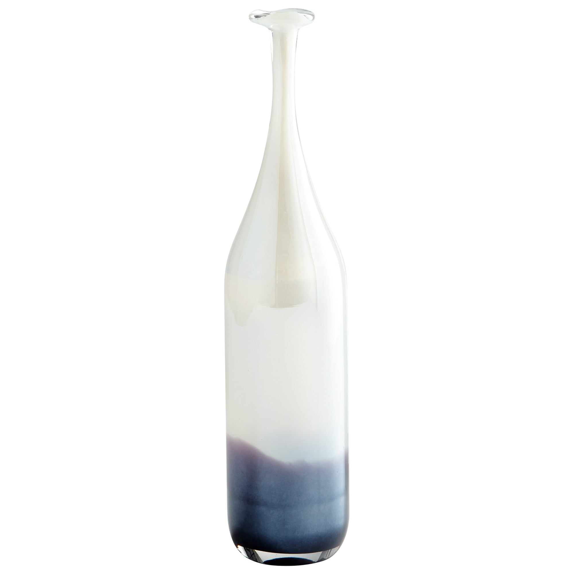 Cyan Design 07342 Nobel Vase - Purple And Clear - Small