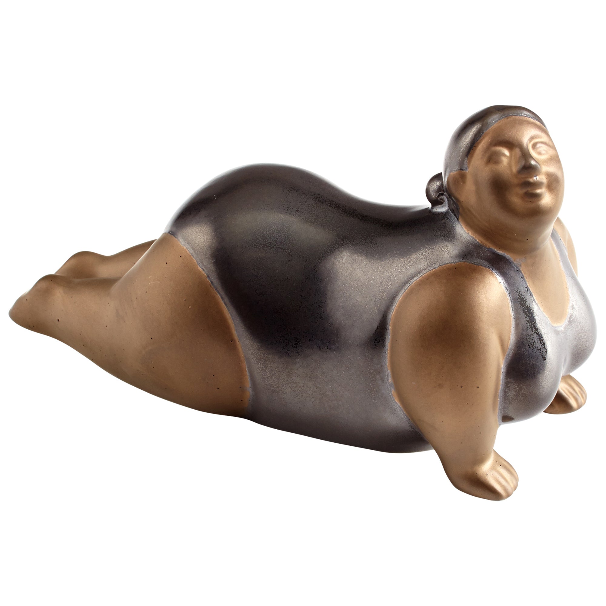 Cyan Design 06882 Yoga Sue Sculpture - Bronze And Black