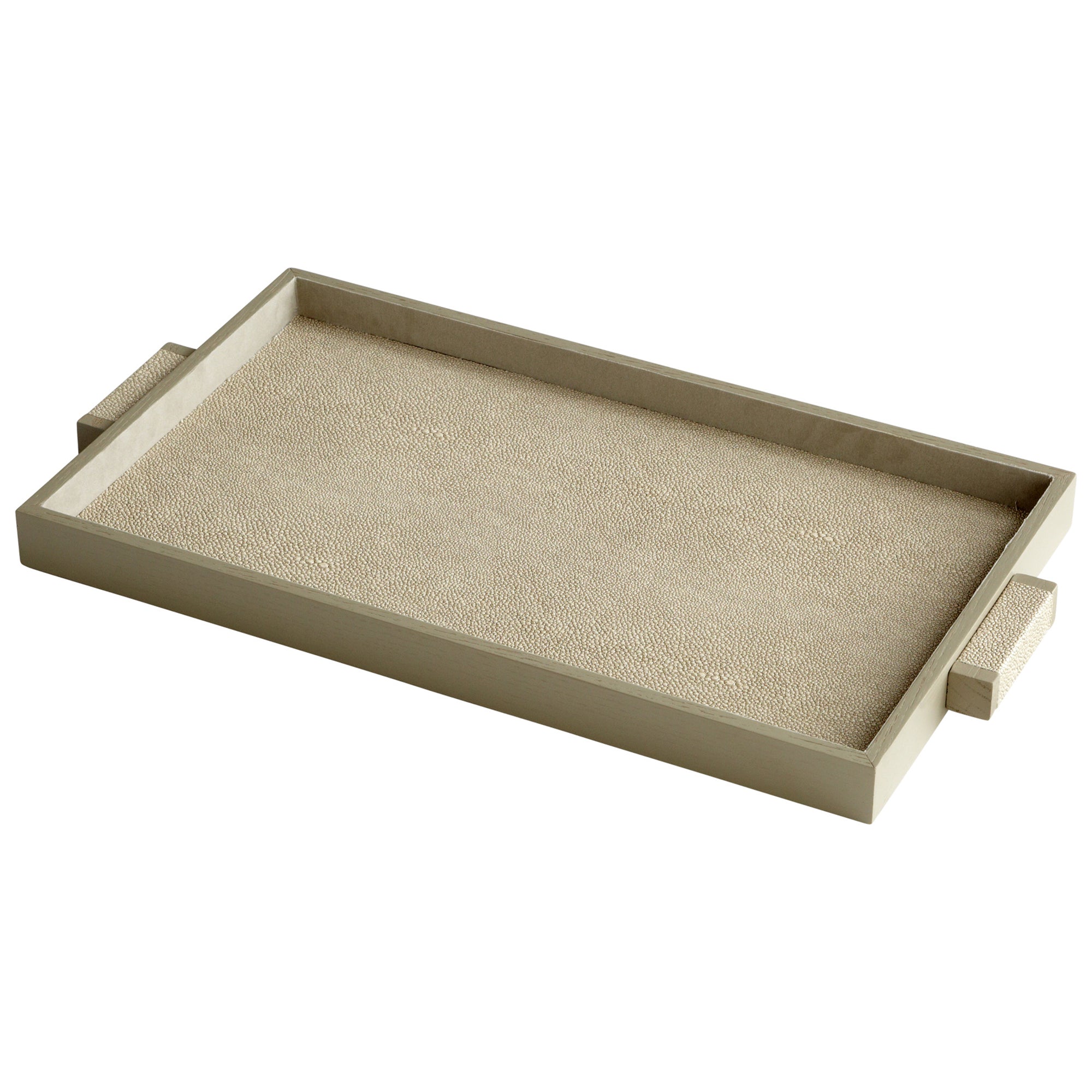 Cyan Design 06012 Melrose Tray - Shagreen - Medium