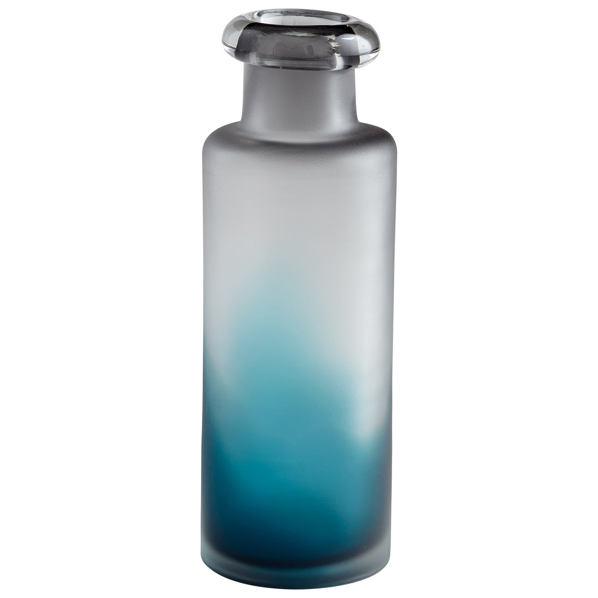 Cyan Design 07306 Neptune Vase - Blue & Clear - Medium