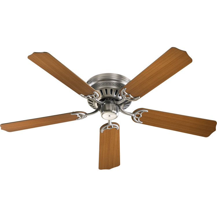 Quorum Custom Hugger 11525-65 Ceiling Fan - Satin Nickel