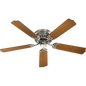 Quorum Custom Hugger 11525-65 Ceiling Fan - Satin Nickel