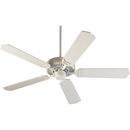 Quorum Capri I 77525-8 Ceiling Fan - Studio White