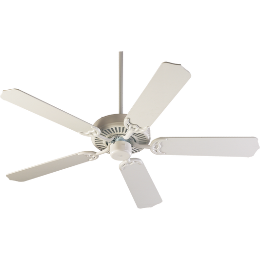 Quorum Capri I 77525-8 Ceiling Fan - Studio White