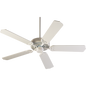 Quorum Capri I 77525-8 Ceiling Fan - Studio White