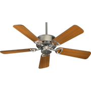 Quorum Estate 43425-65 Ceiling Fan - Satin Nickel