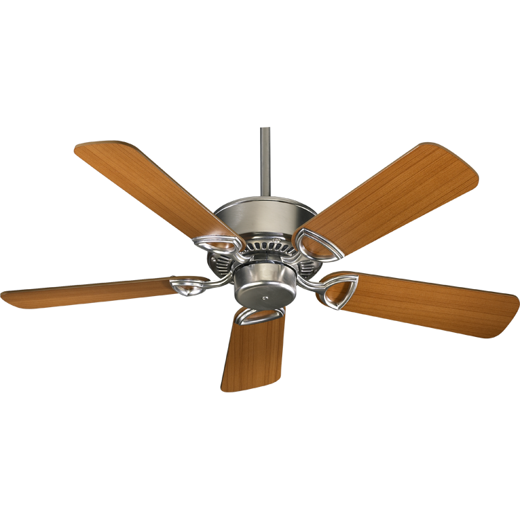 Quorum Estate 43425-65 Ceiling Fan - Satin Nickel