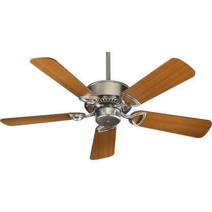 Quorum Estate 43425-65 Ceiling Fan - Satin Nickel