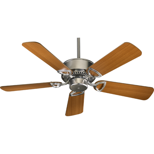 Quorum Estate 43425-65 Ceiling Fan - Satin Nickel