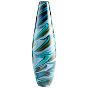 Cyan Design 09503 Chalcedony Vase - Multi Colored Blue - Large