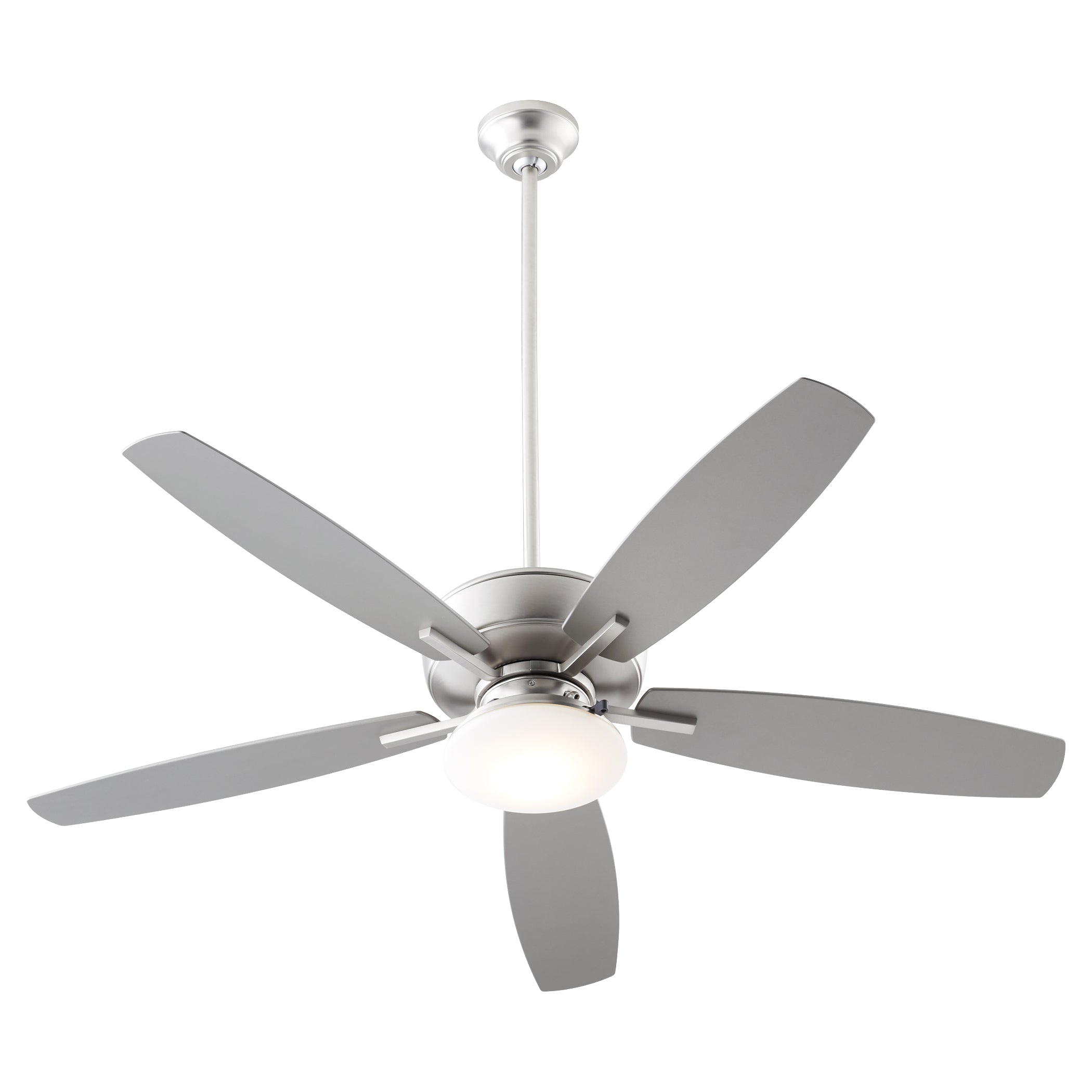 Quorum Breeze Patio Plus 52 17052-165 Patio Fan - Satin Nickel