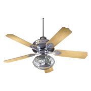Quorum Hudson 137525-9 Patio Fan - Galvanized