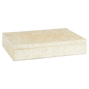 Cyan Design 11683 Triton Rectangle Box - Pearl - Large