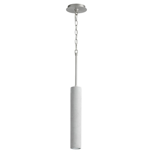 Oxygen Totem 3-614-1624 Modern Pendant - Grey W/ Satin Nickel