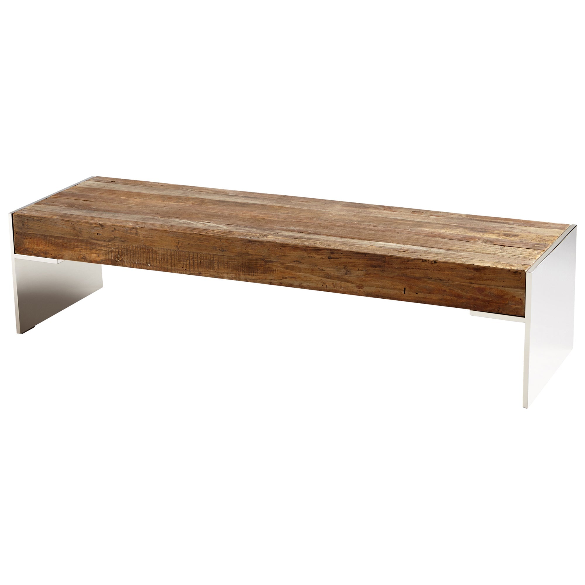 Cyan Design 06553 Silverton Coffee Table - Black Forest Grove And Chrome