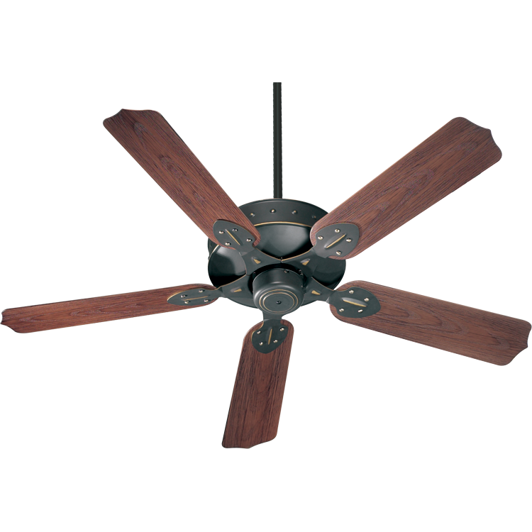 Quorum Hudson 137525-95 Patio Fan - Old World