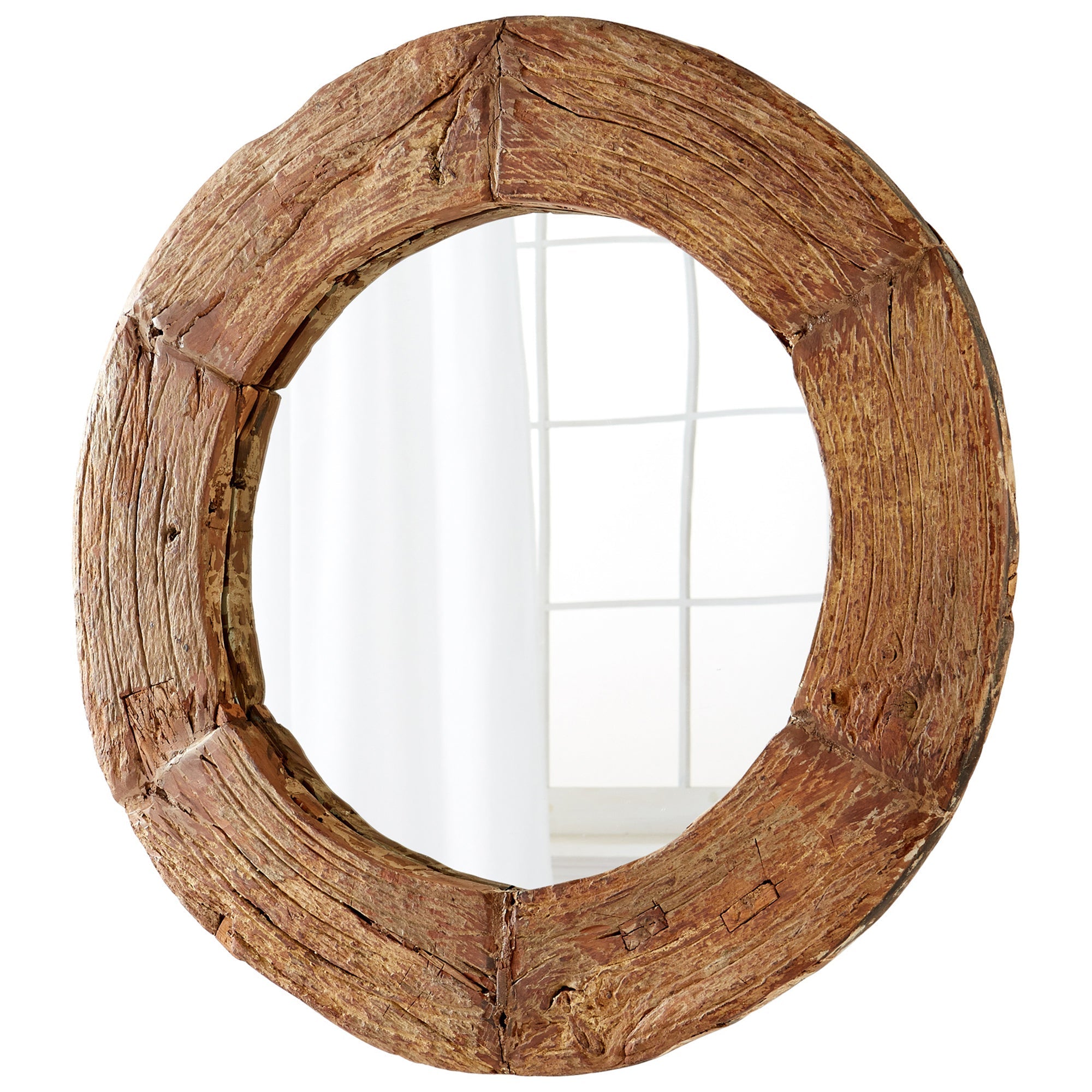 Cyan Design 06965 Wagon Mirror - Walnut