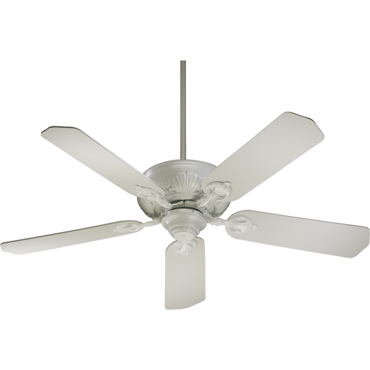 Quorum Chateaux 78525-8 Ceiling Fan - Studio White