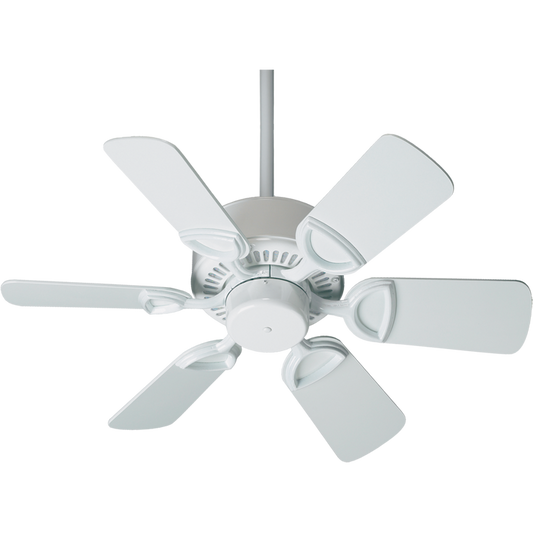 Quorum Estate 43306-6 Ceiling Fan - White