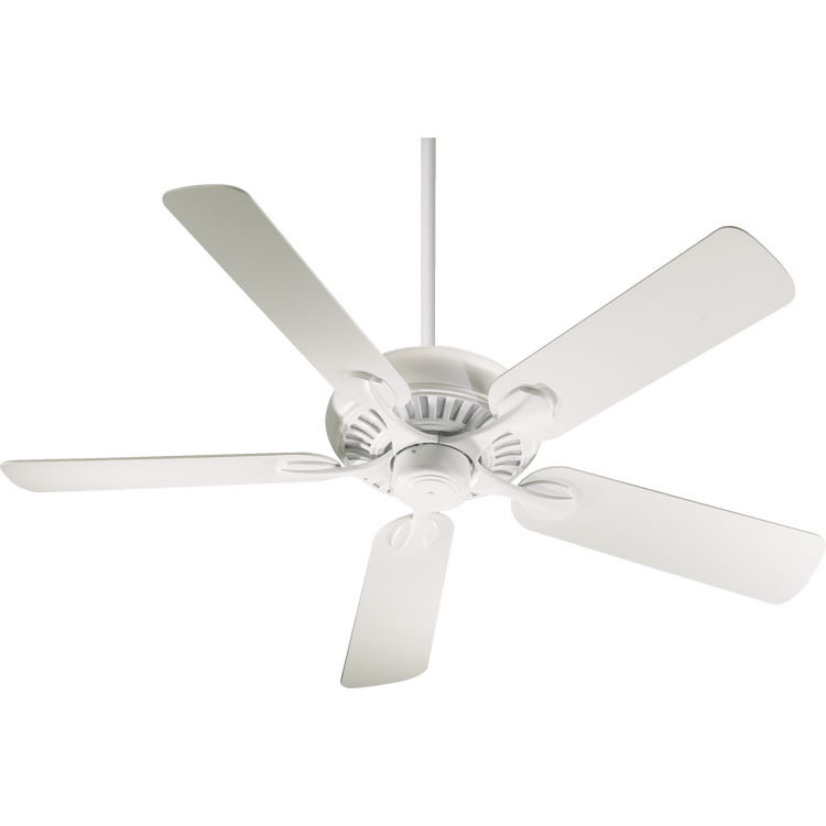 Quorum Pinnacle 91525-8 Ceiling Fan - Studio White