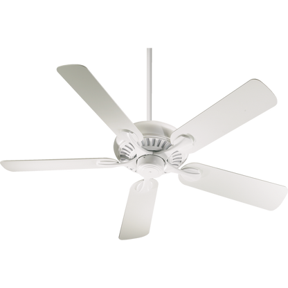 Quorum Pinnacle 91525-8 Ceiling Fan - Studio White