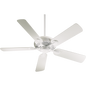 Quorum Pinnacle 91525-8 Ceiling Fan - Studio White