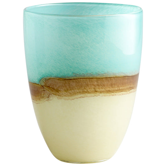 Cyan Design 05873 Earth Vase - Turquoise - Medium