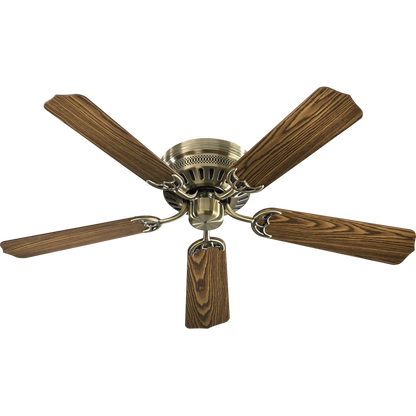 Quorum Custom Hugger 11525-4 Ceiling Fan - Antique Brass