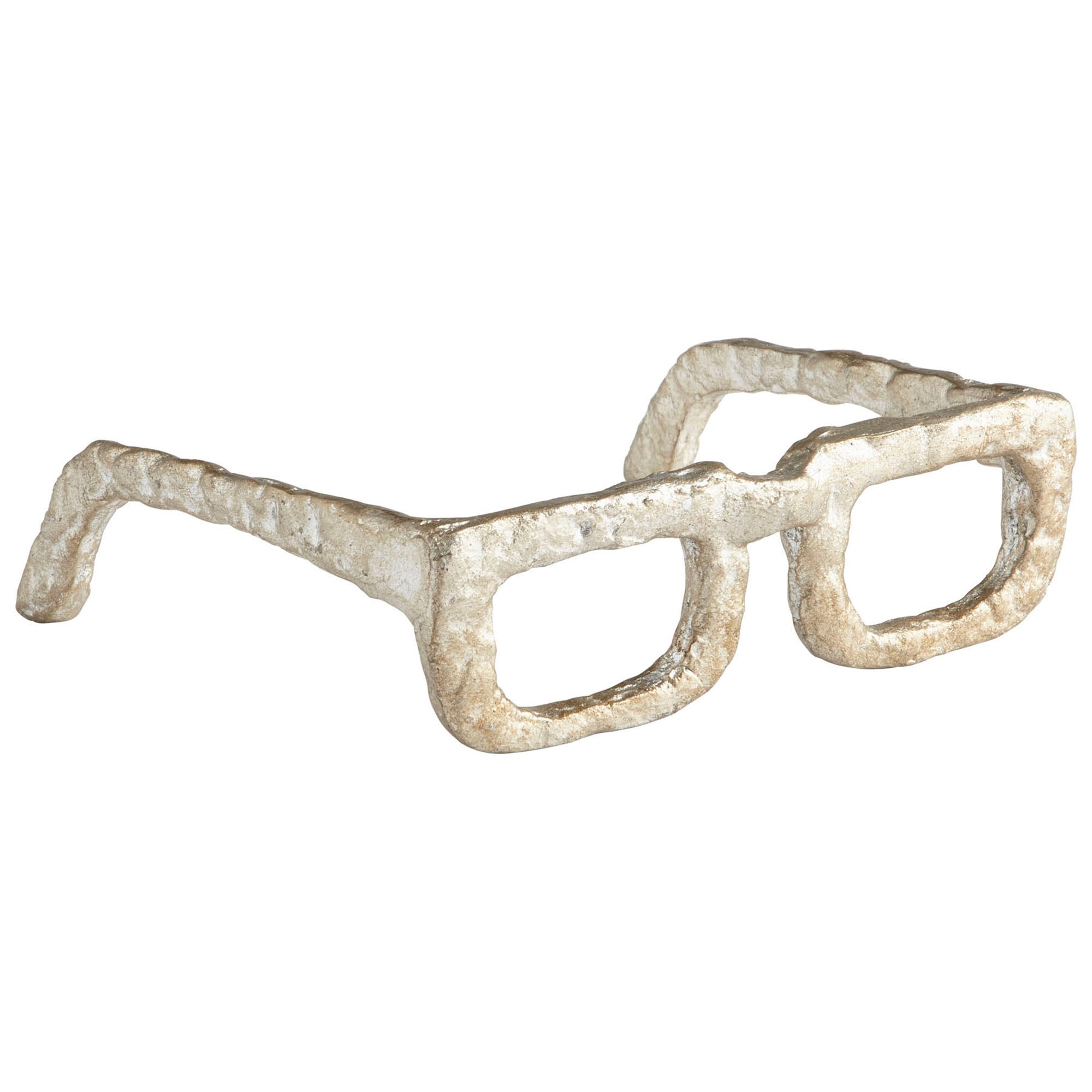 Cyan Design 08827 Sculptured Spectacles - Antique Silver - Medium