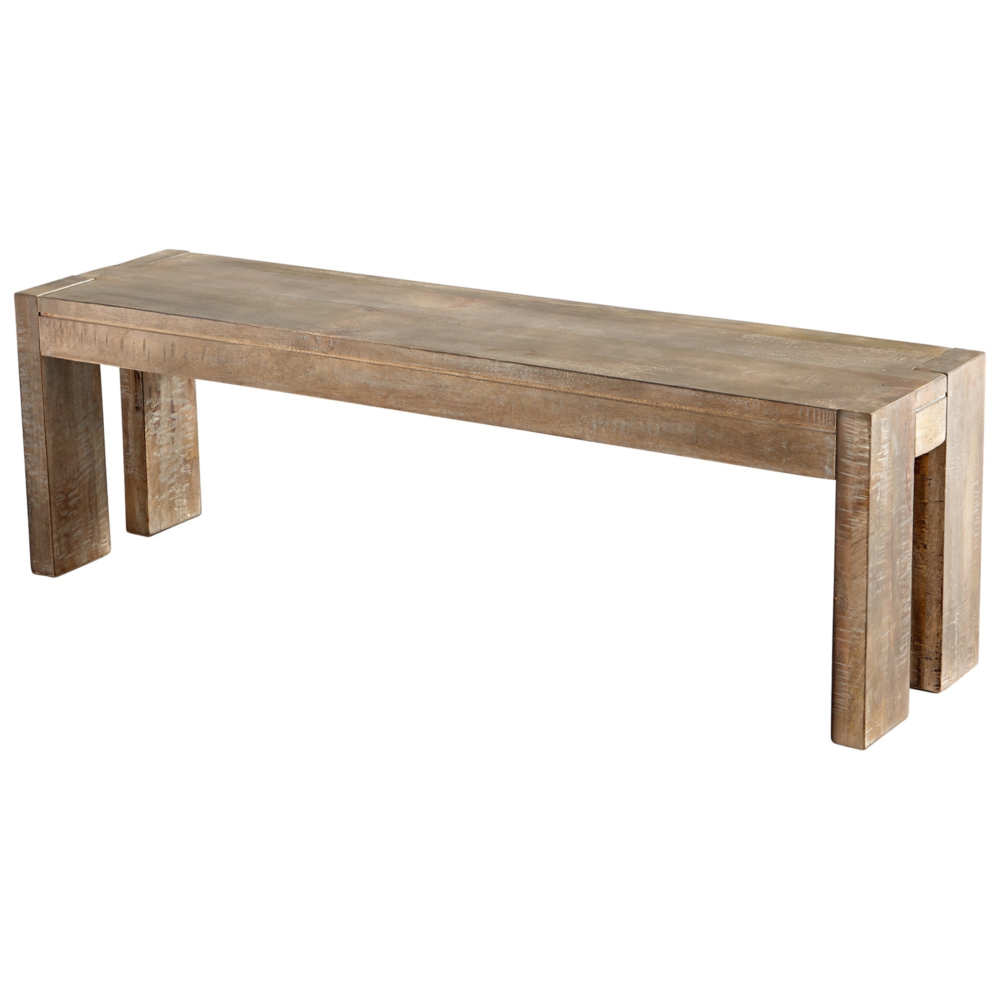 Cyan Design 07012 Segvoia Bench - Weathered Pine