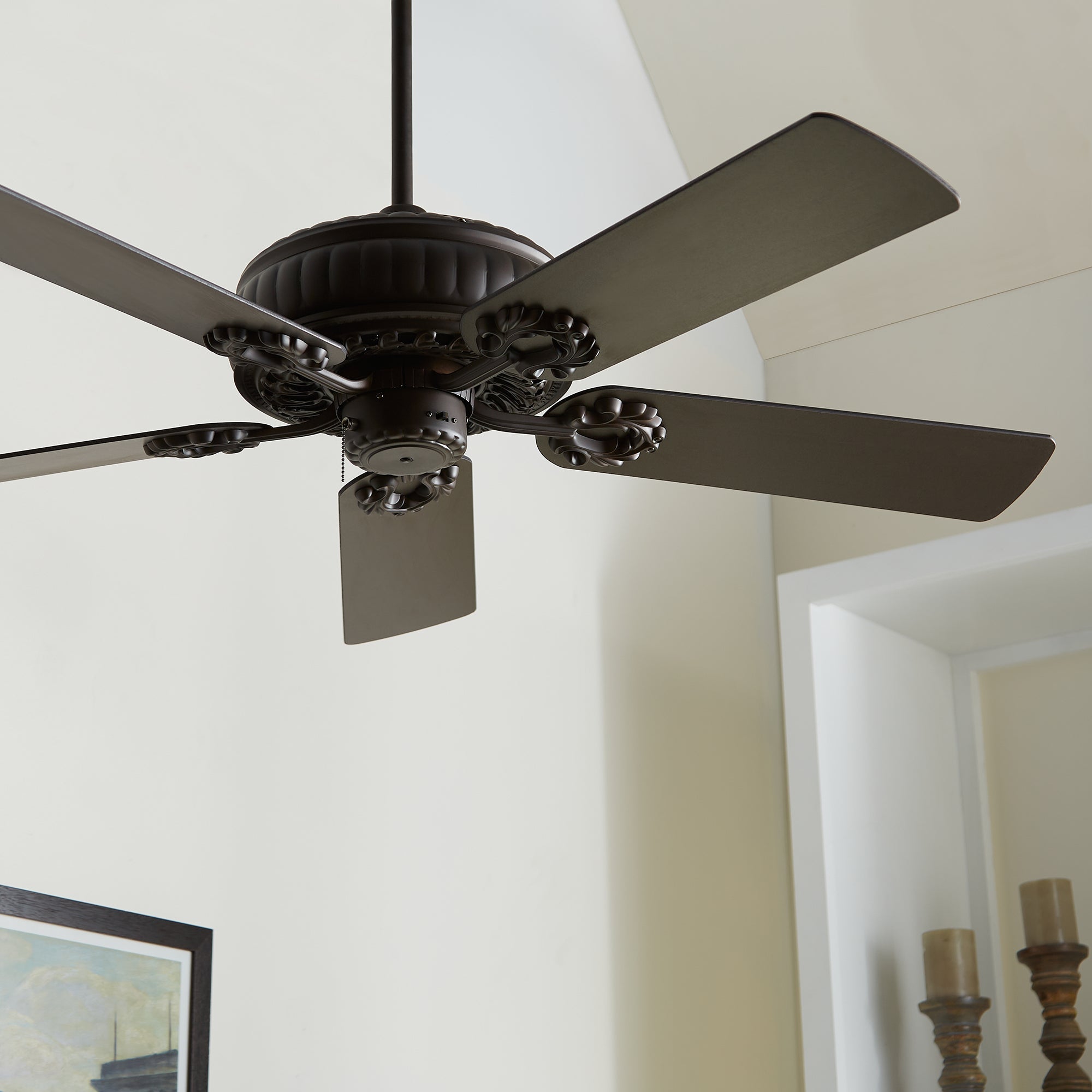 Quorum Empress 35525-86 Ceiling Fan - Oiled Bronze