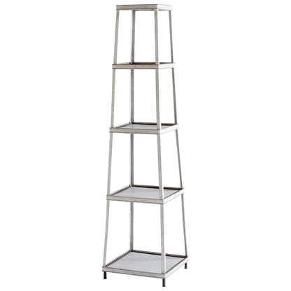 Cyan Design 09849 Calabasas Etagere - Galvanized Metal And Brown