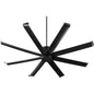 Quorum Proxima Patio 196728-69 Patio Fan - Textured Black