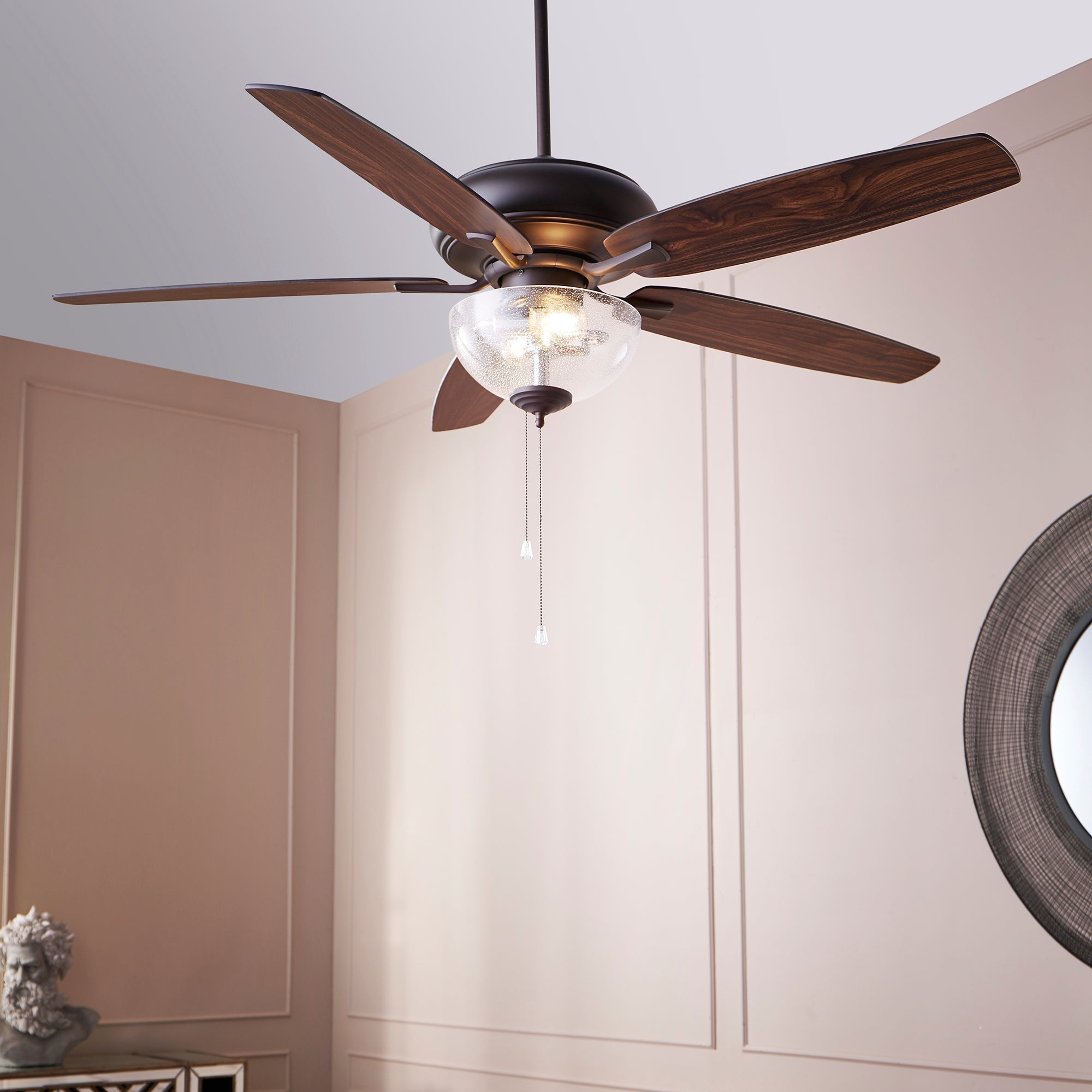 Quorum Apex 90565-86 Ceiling Fan - Oiled Bronze