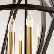 Quorum 8065-4-69 Pendant - Textured Black