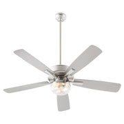 Quorum Ovation Patio 14525-65 Patio Fan - Satin Nickel