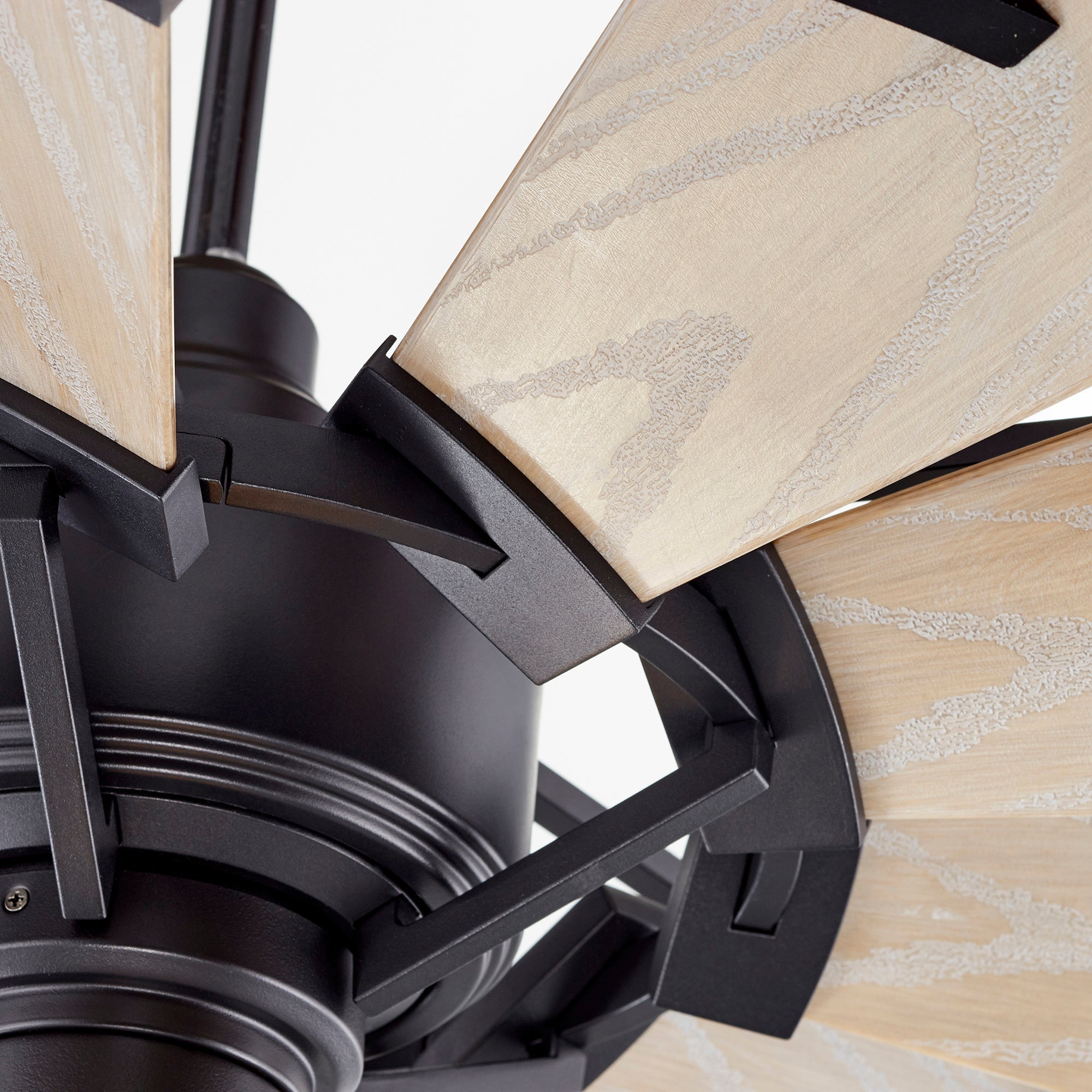 Quorum Windmill 195210-69 Patio Fan - Textured Black