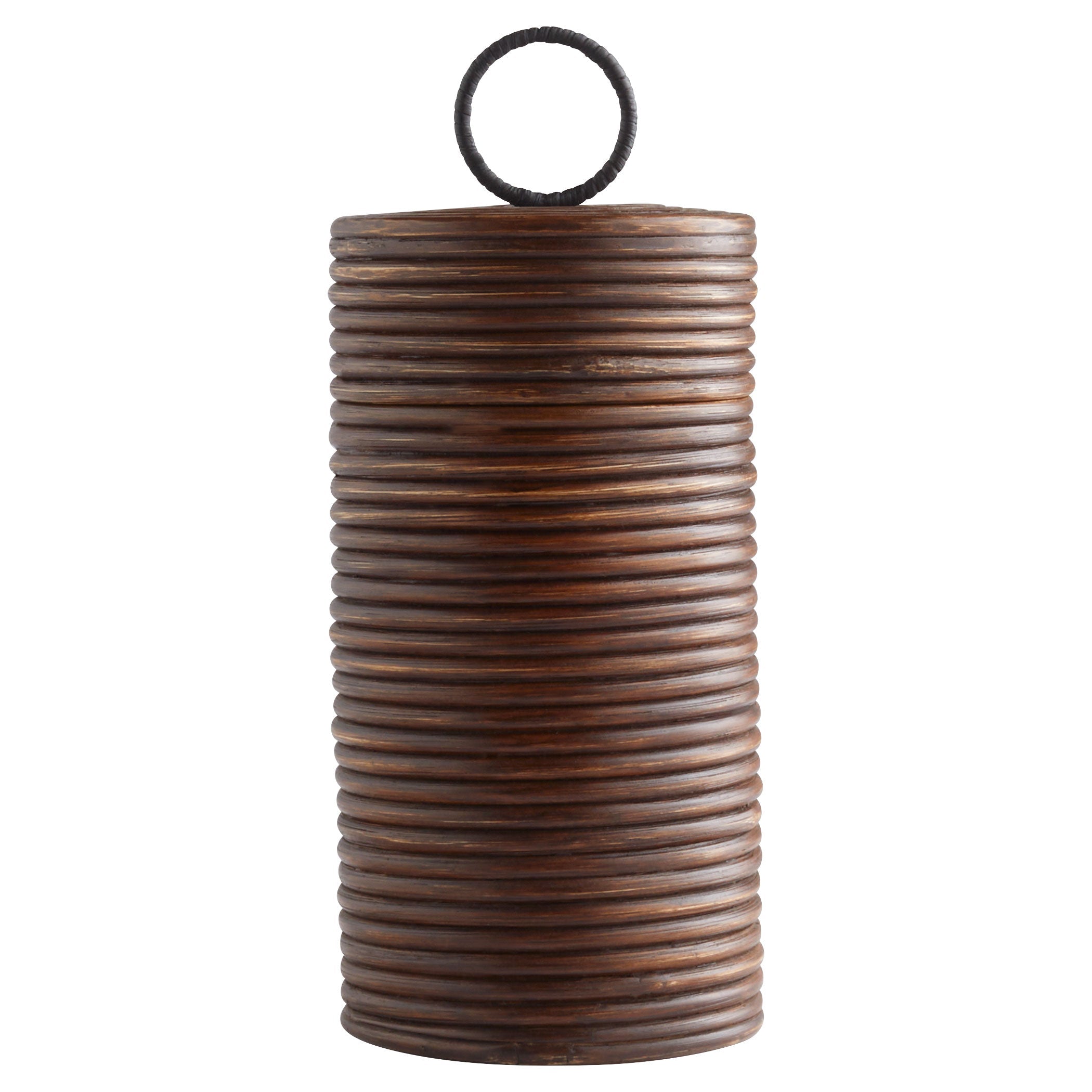 Cyan Design 11720 Papeete Canister Decorative Jar - Brown - Small