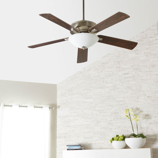 Quorum Premier 54525-80 Ceiling Fan - Aged Brass