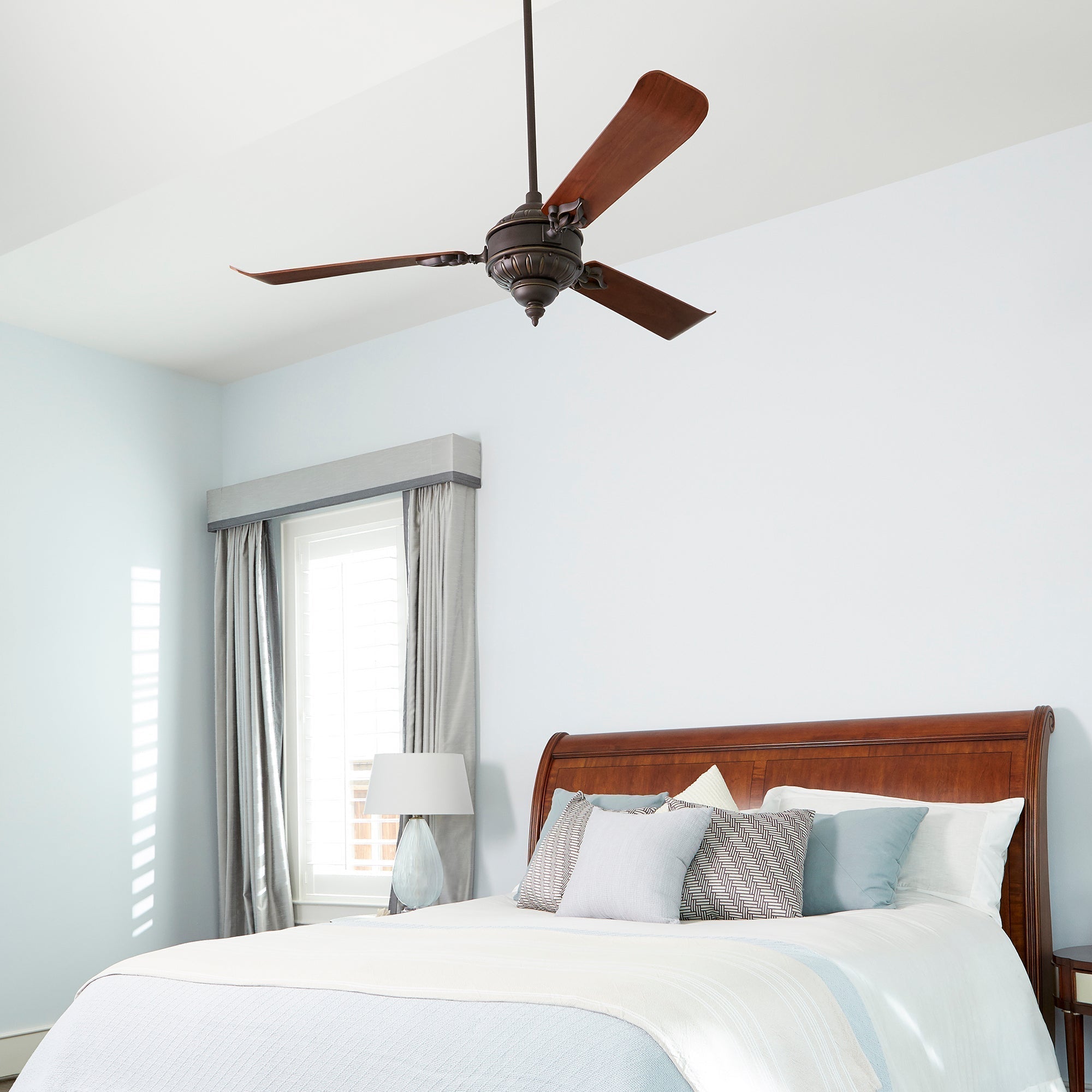 Quorum Brewster 27603-86 Ceiling Fan - Oiled Bronze