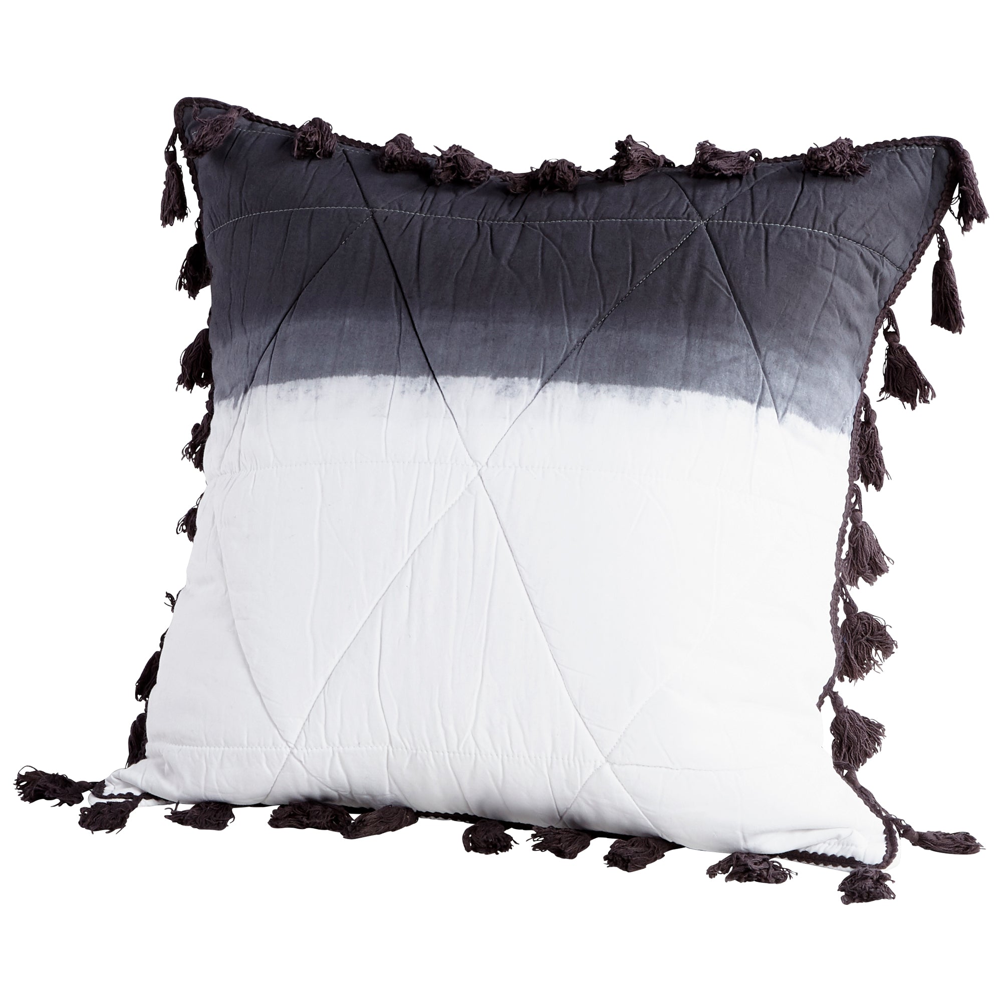 Cyan Design 09398-1 Pillow Cover - Black & White - 18 x 18