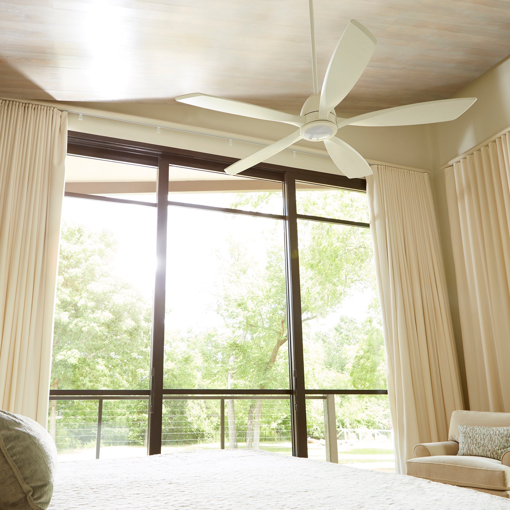 Quorum Holt 66565-8 Ceiling Fan - Studio White
