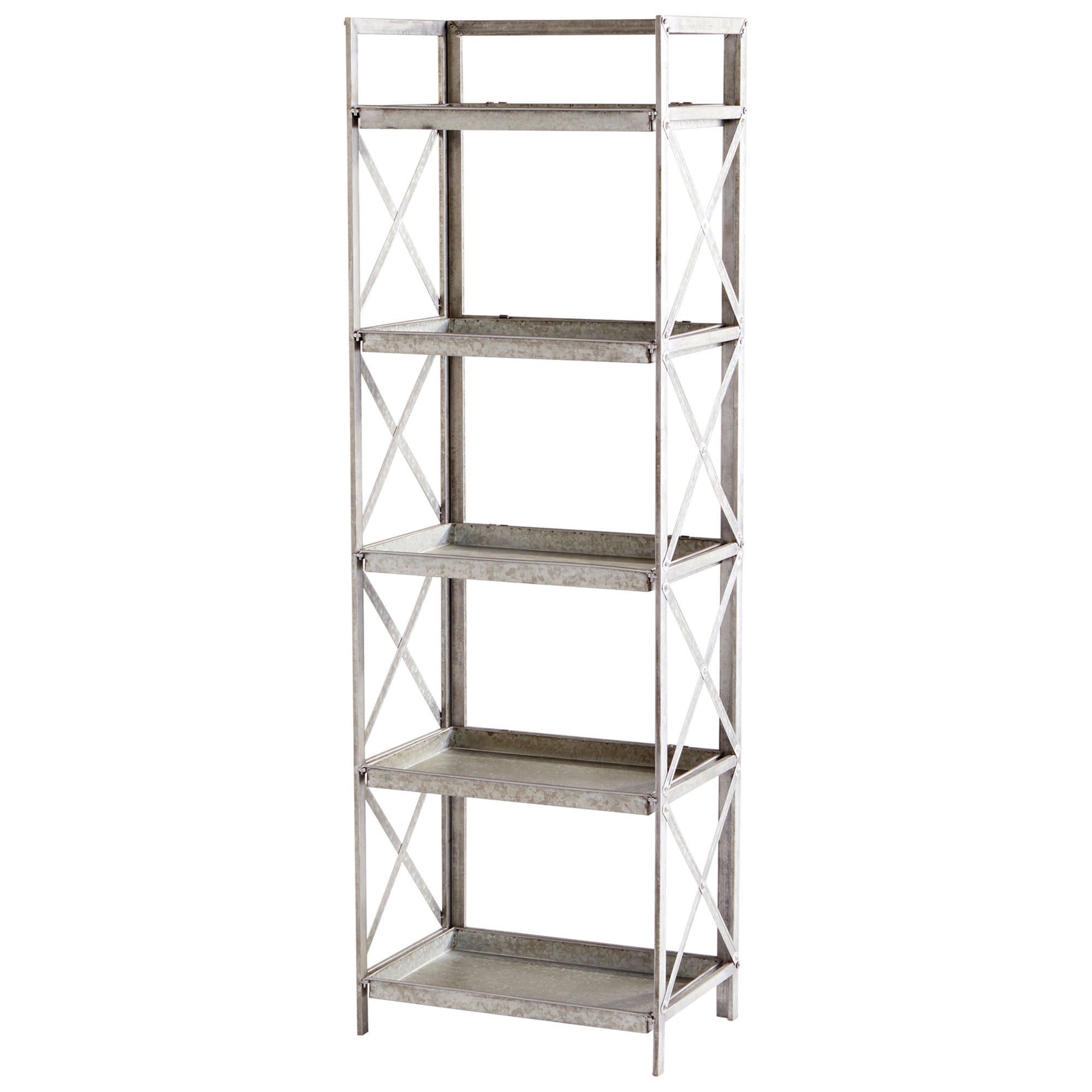 Cyan Design 09846 Torrance Etagere - Galvanized