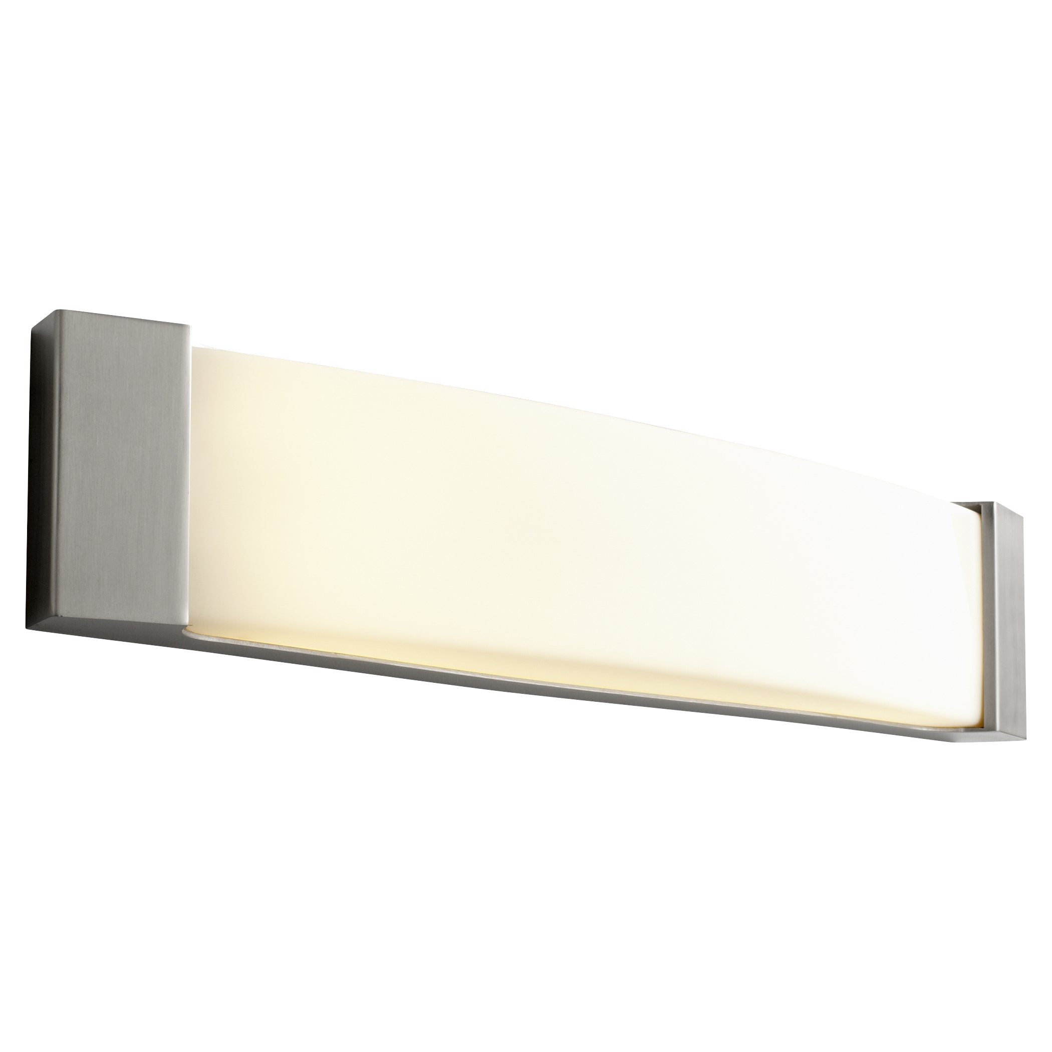 Oxygen Lighting APOLLO 2-5104-24 Bathroom Vanity Light Fixture, UL Damp Rated, ADA Compliant - Satin Nickel