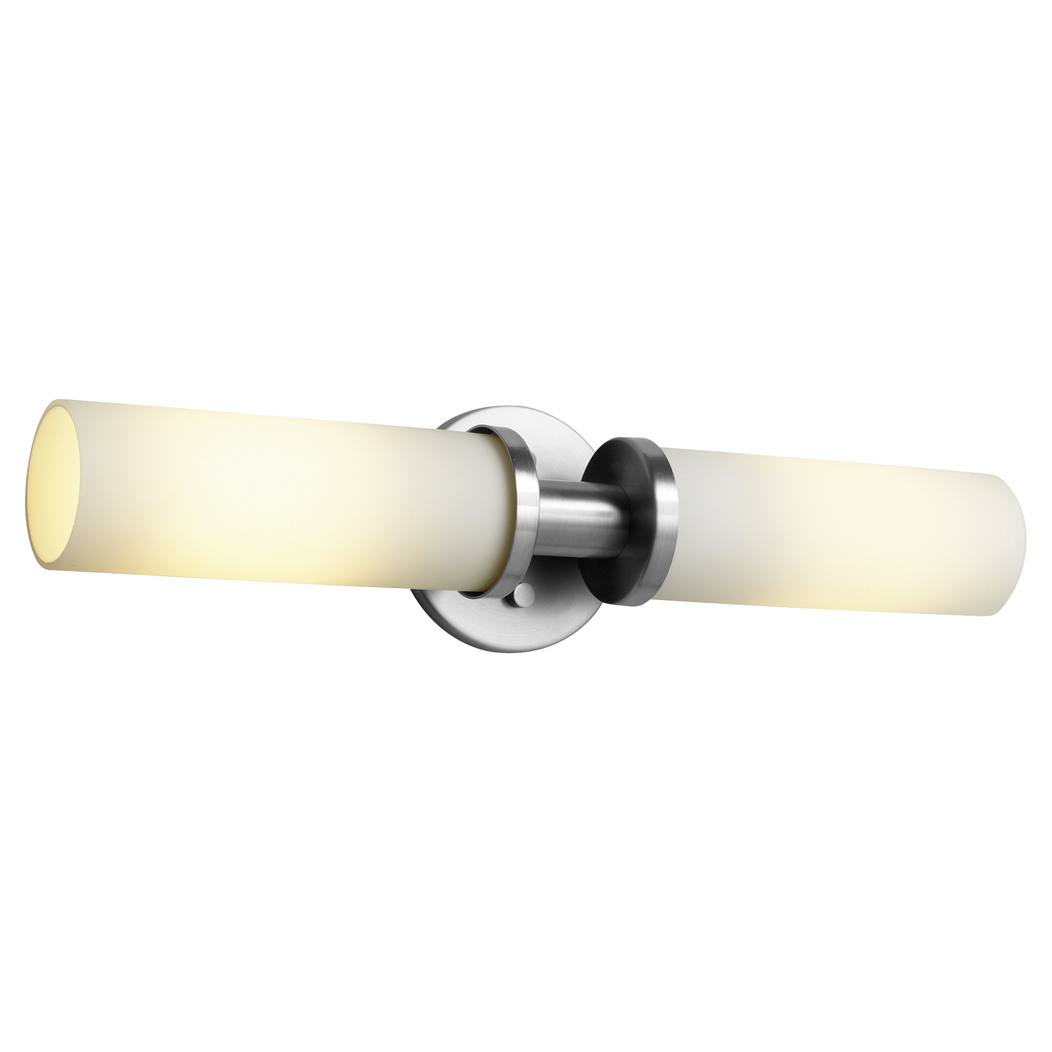 Oxygen Pebble 2-5121-124 Bathroom Vanity Light Fixture - Satin Nickel