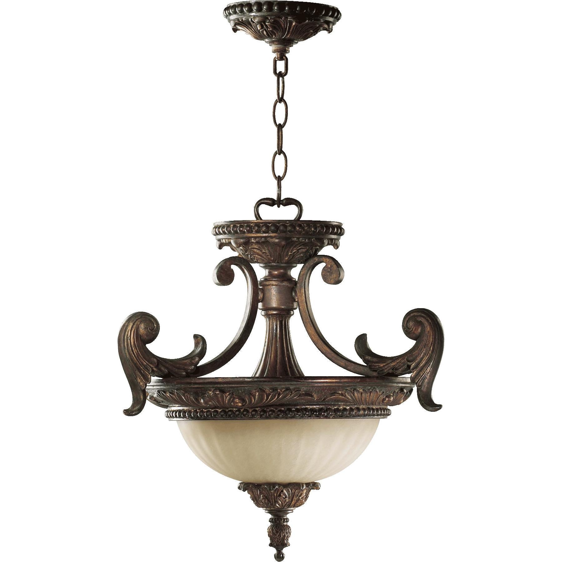 Quorum Madeleine 2230-18-88 Dual Mount - Corsican Gold