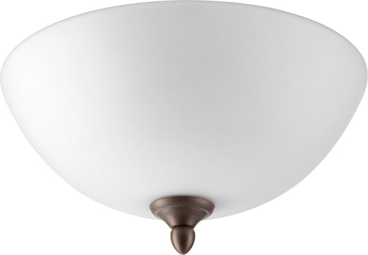 Quorum 2384-9186 Light Kit - Oiled Bronze W/ Satin Opal