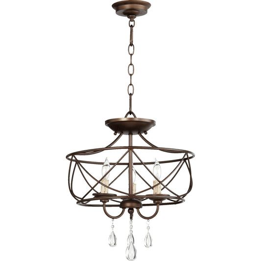 Quorum Cilia 2716-16-86 Dual Mount - Oiled Bronze