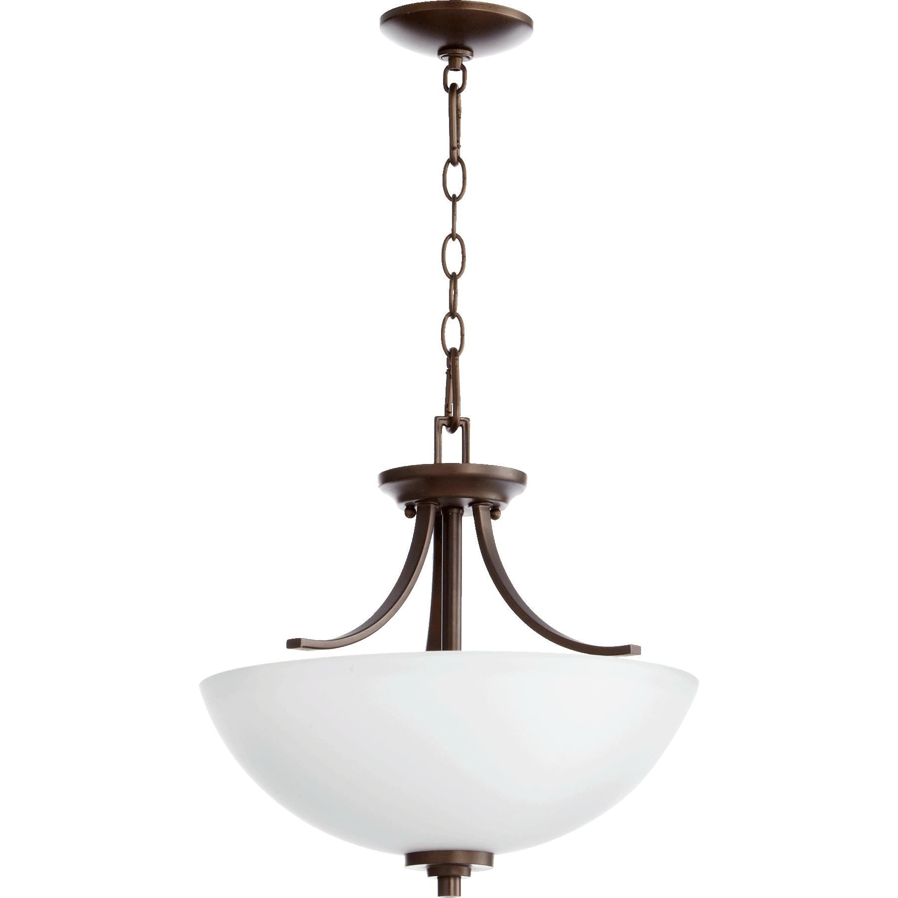 Quorum Reyes 2760-16-86 Dual Mount - Oiled Bronze